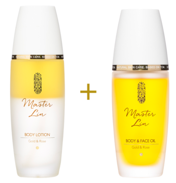 Body Lotion + Body & Face Oil von Master Lin